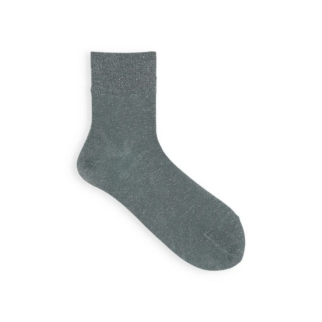 011132682 Sparkly Ankle Socks S