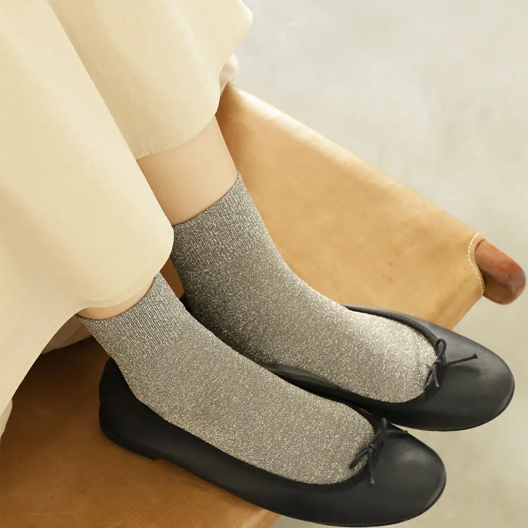 011132682 Sparkly Ankle Socks S
