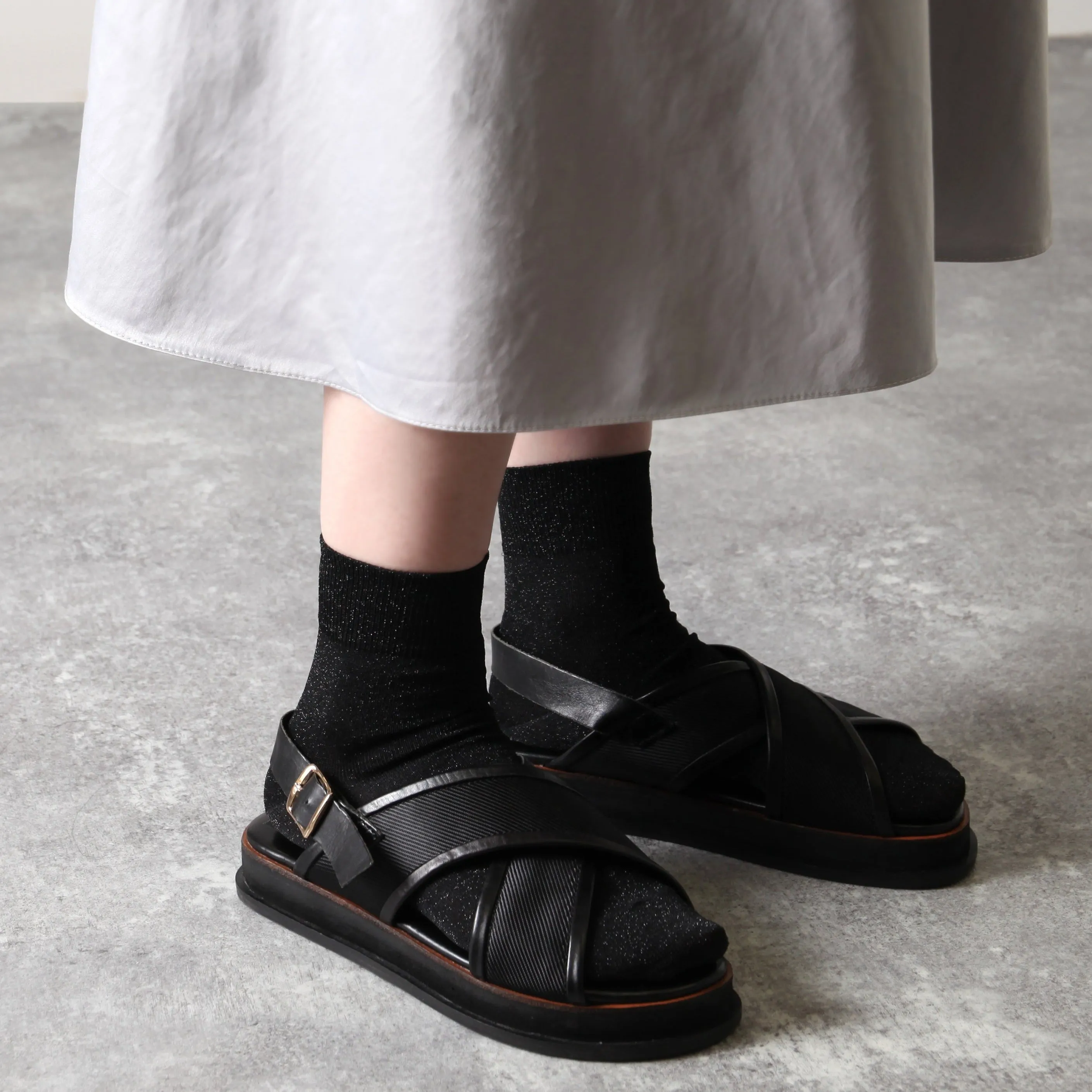 011132682 Sparkly Ankle Socks S
