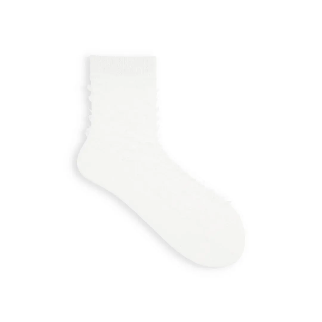 021132392 Fringe Style Low Crew Socks