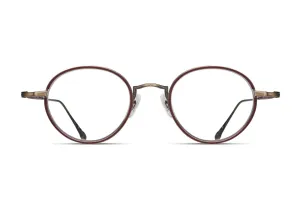 10189H- Eyeglasses - Antique Gold - Brown
