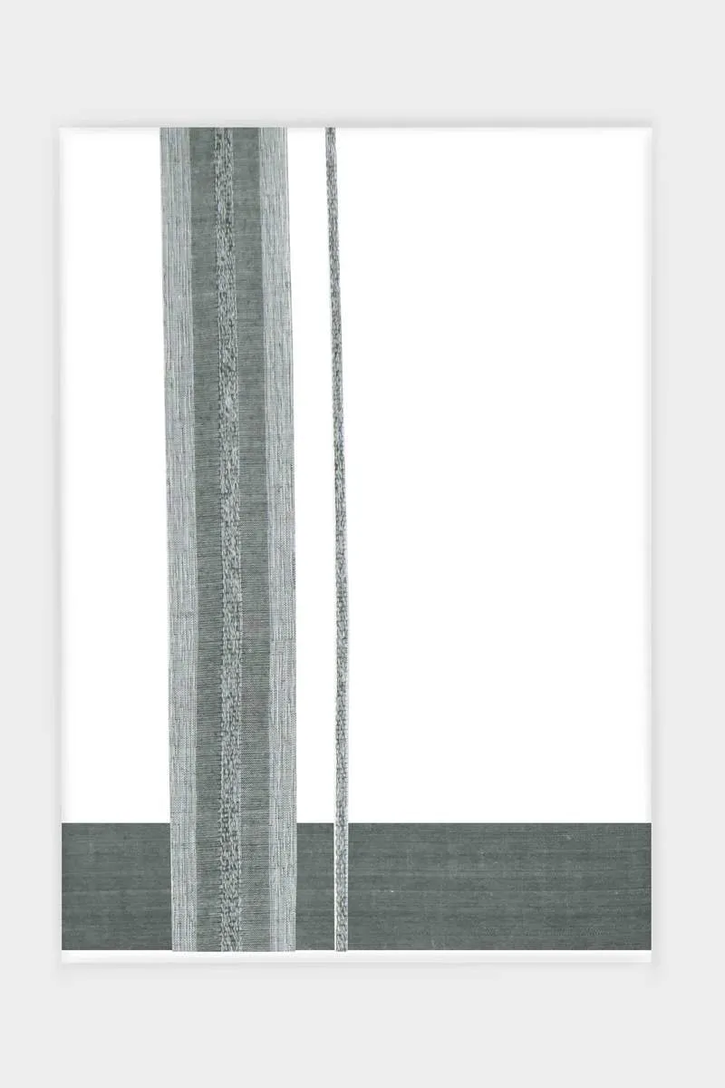 Alex Inila - Smoky Grey  Smooth Cotton Double Layered Dhoti With Fancy Borders | Uathayam