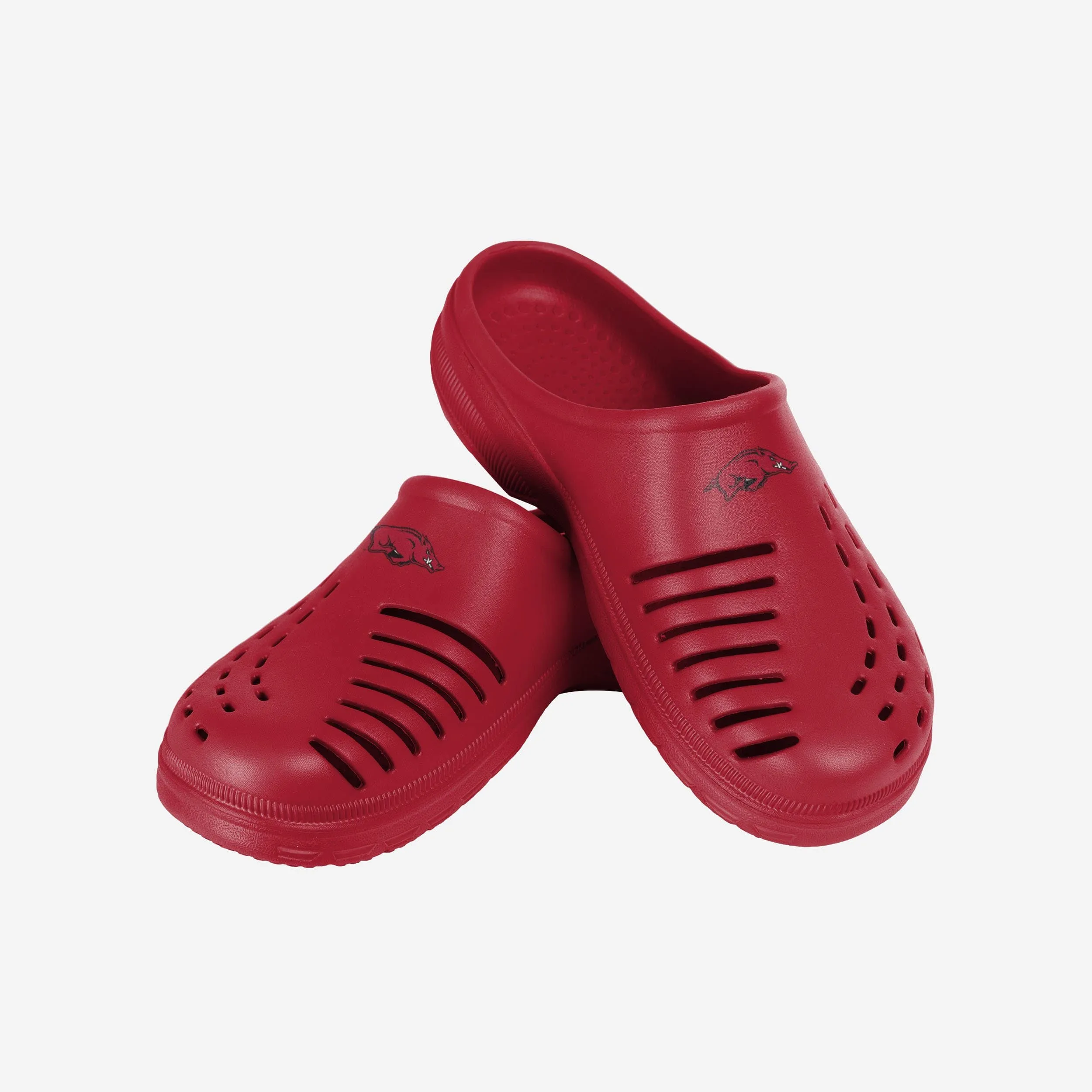 Arkansas Razorbacks Mens Solid Clog