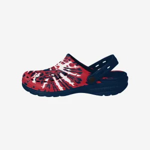 Atlanta Braves Tie-Dye Clog With Strap