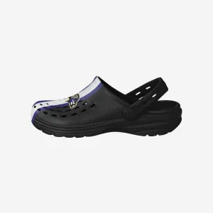 Baltimore Ravens Team Stripe Clog With Strap