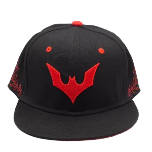BLACK BATMAN BEYOND FITTED HAT