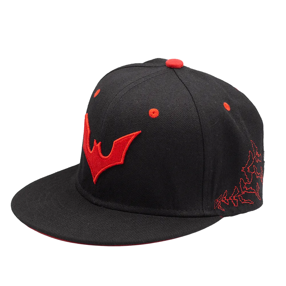 BLACK BATMAN BEYOND FITTED HAT