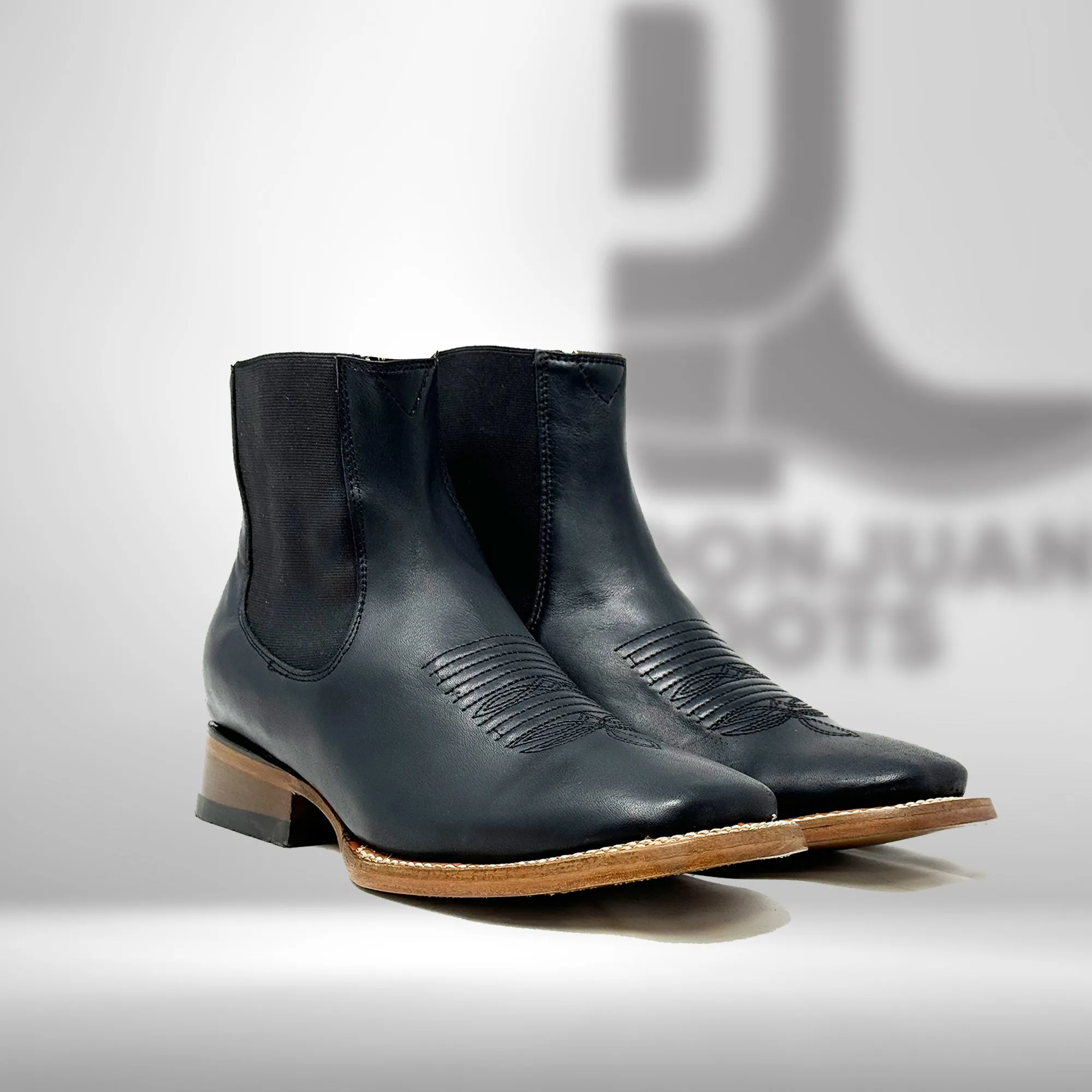 Black Puma Chelsea Boots H Toe