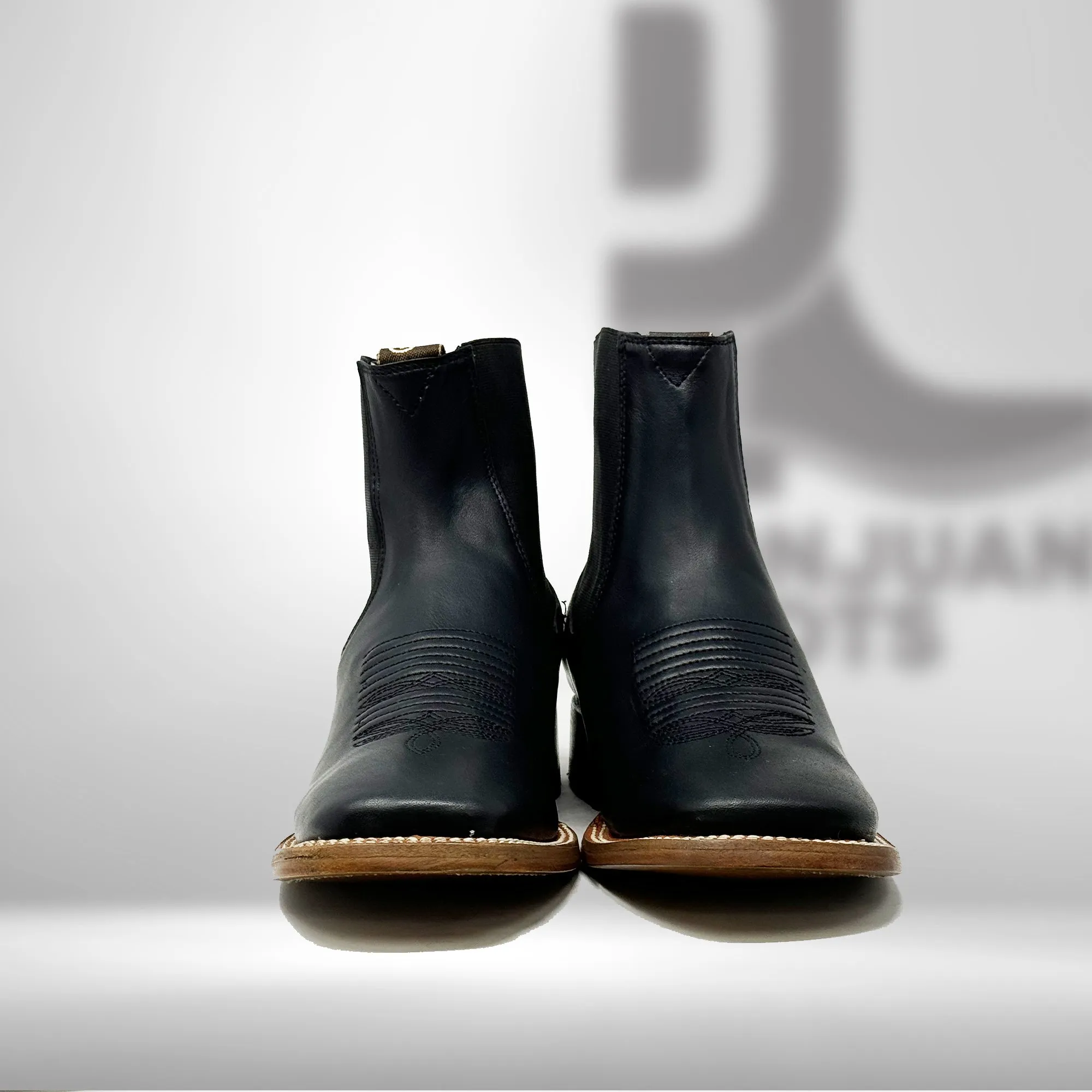 Black Puma Chelsea Boots H Toe