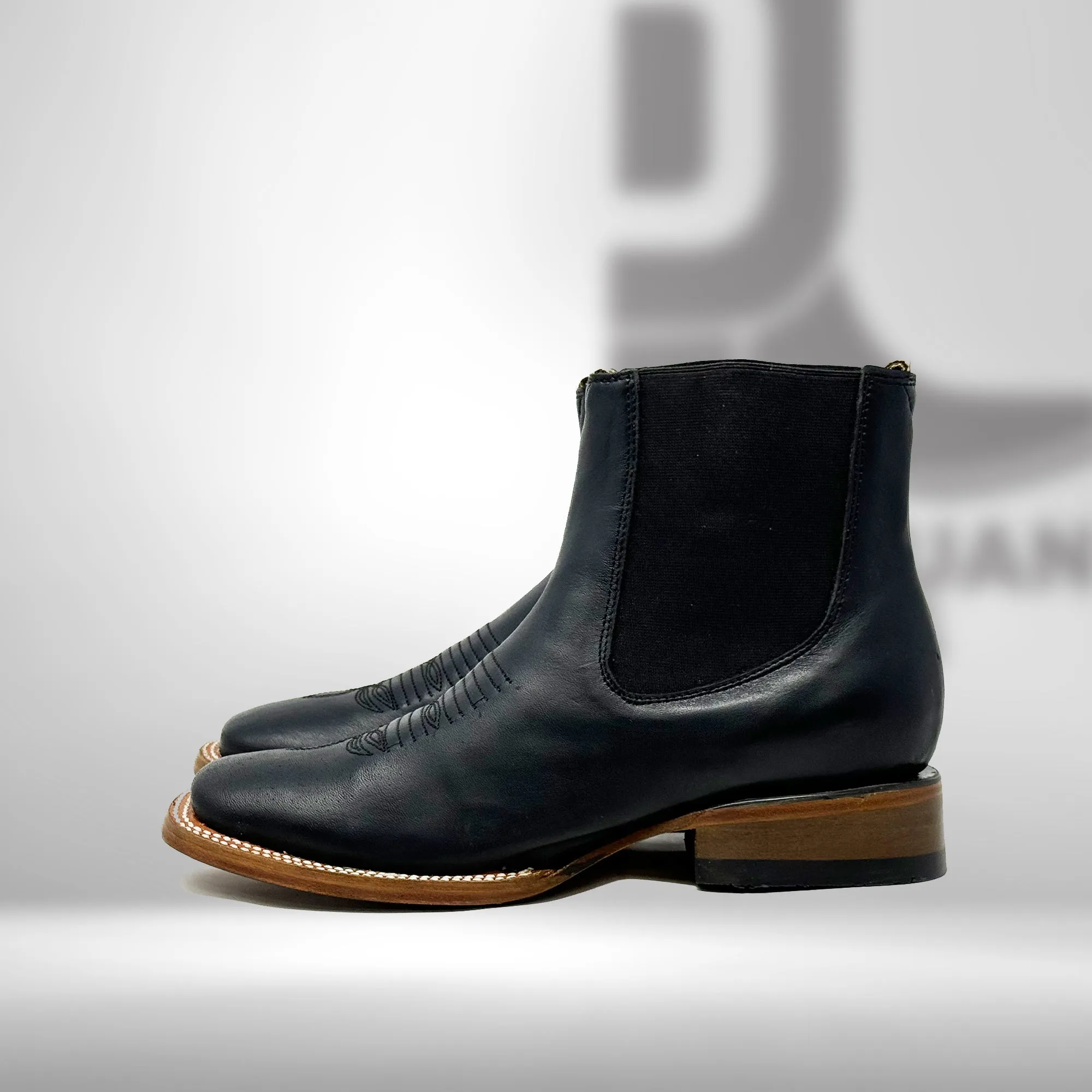 Black Puma Chelsea Boots H Toe