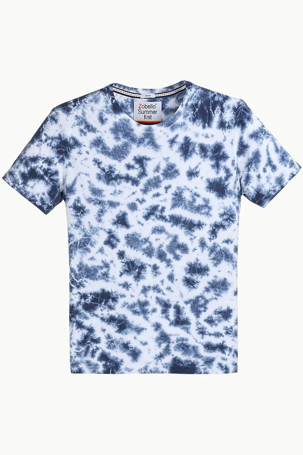 Blotch Effect Tie Dye T-Shirt