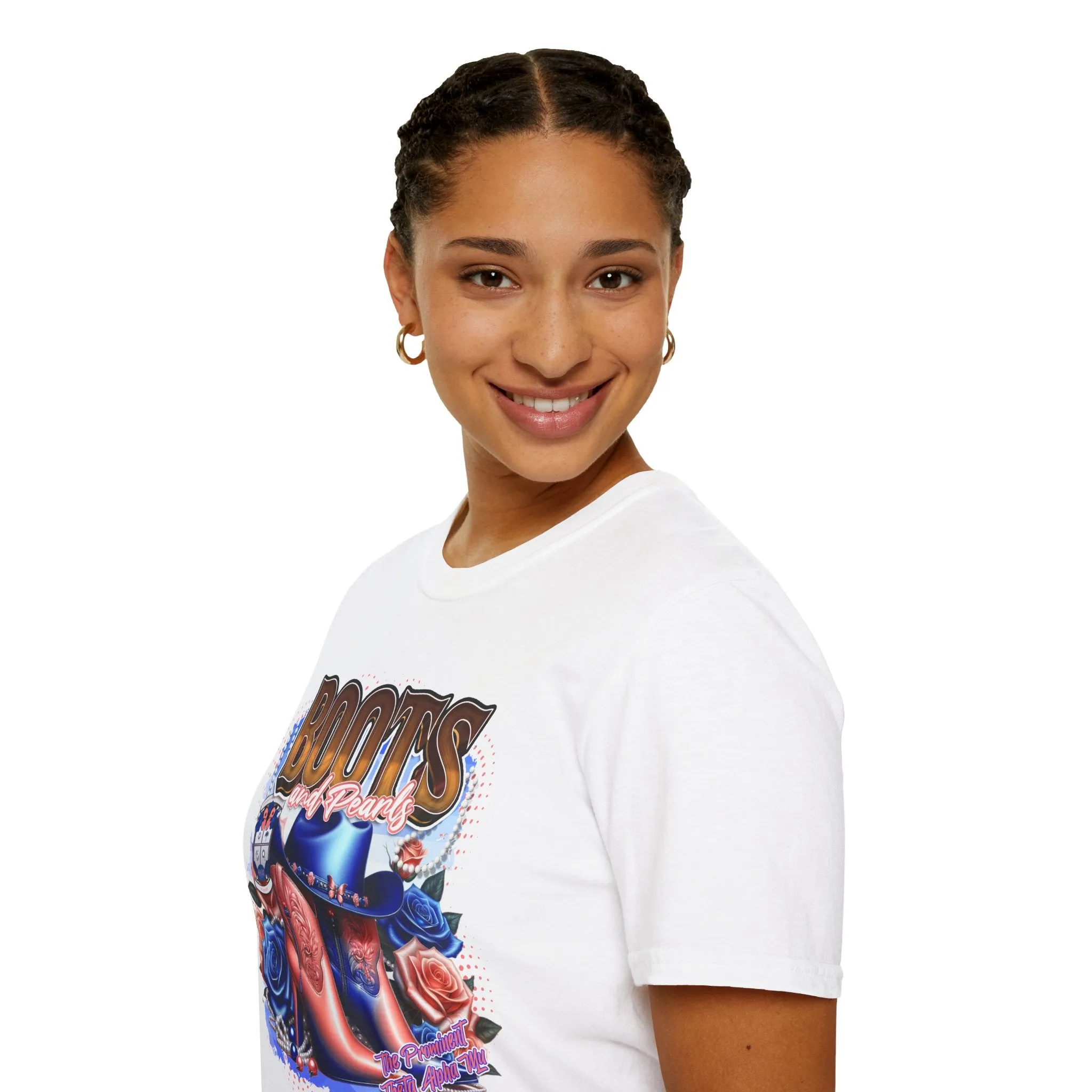Boots & Pearls Unisex Tshirt ~ TAM