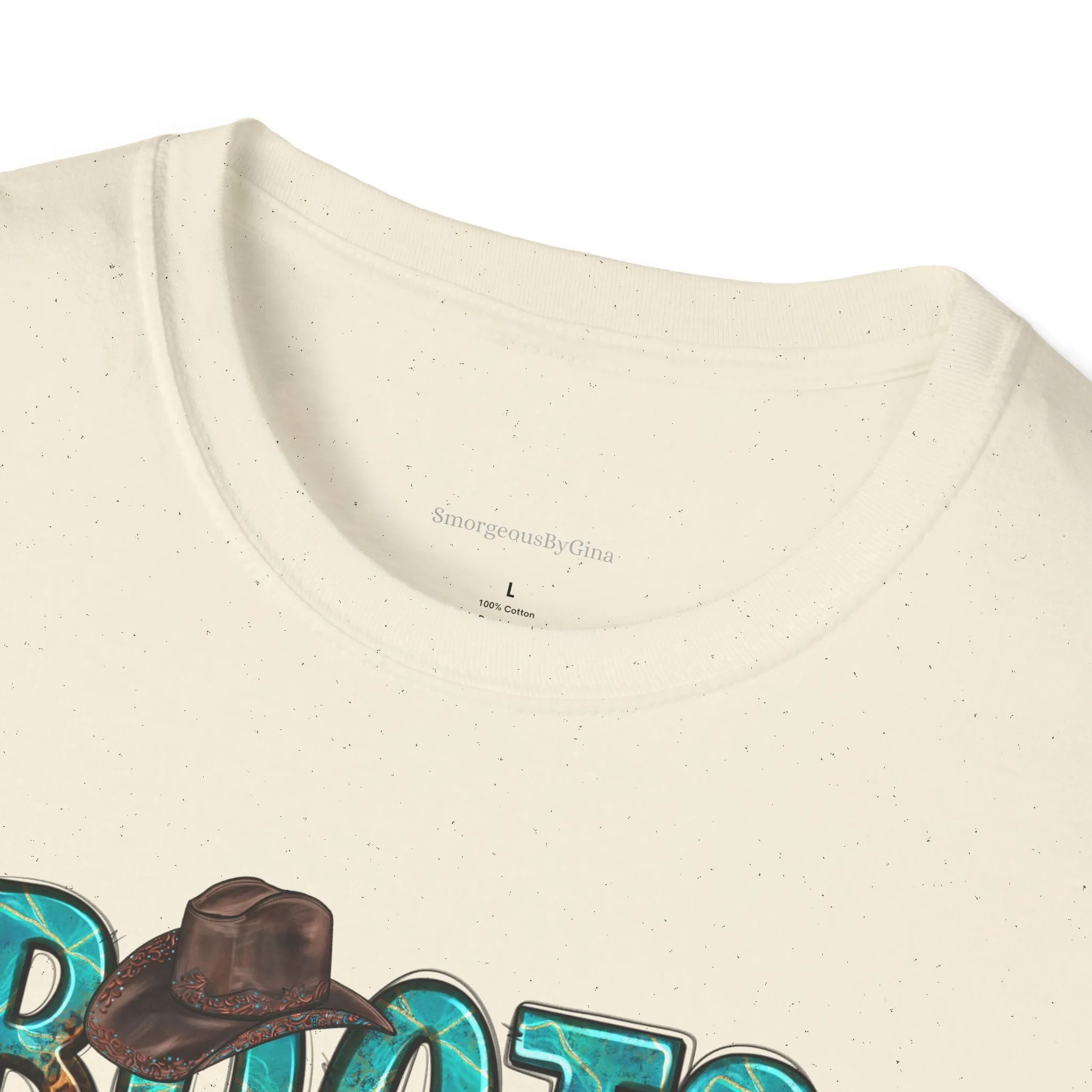 Boots and Bling, Cowgirl Shirt, Turquoise and Leopard Shirt, Rodeo Tee, Softstyle T-Shirt