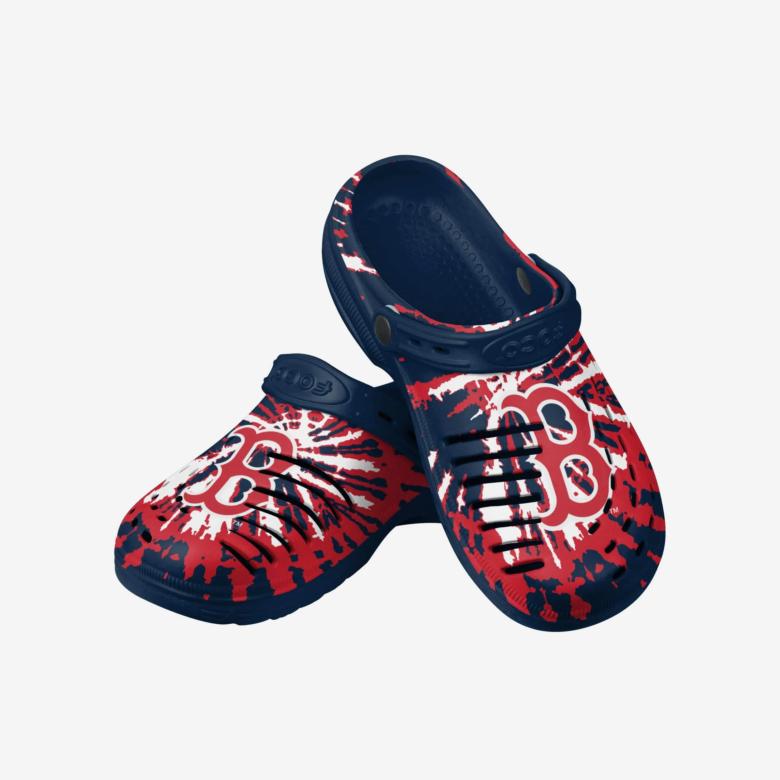 Boston Red Sox Tie-Dye Clog With Strap