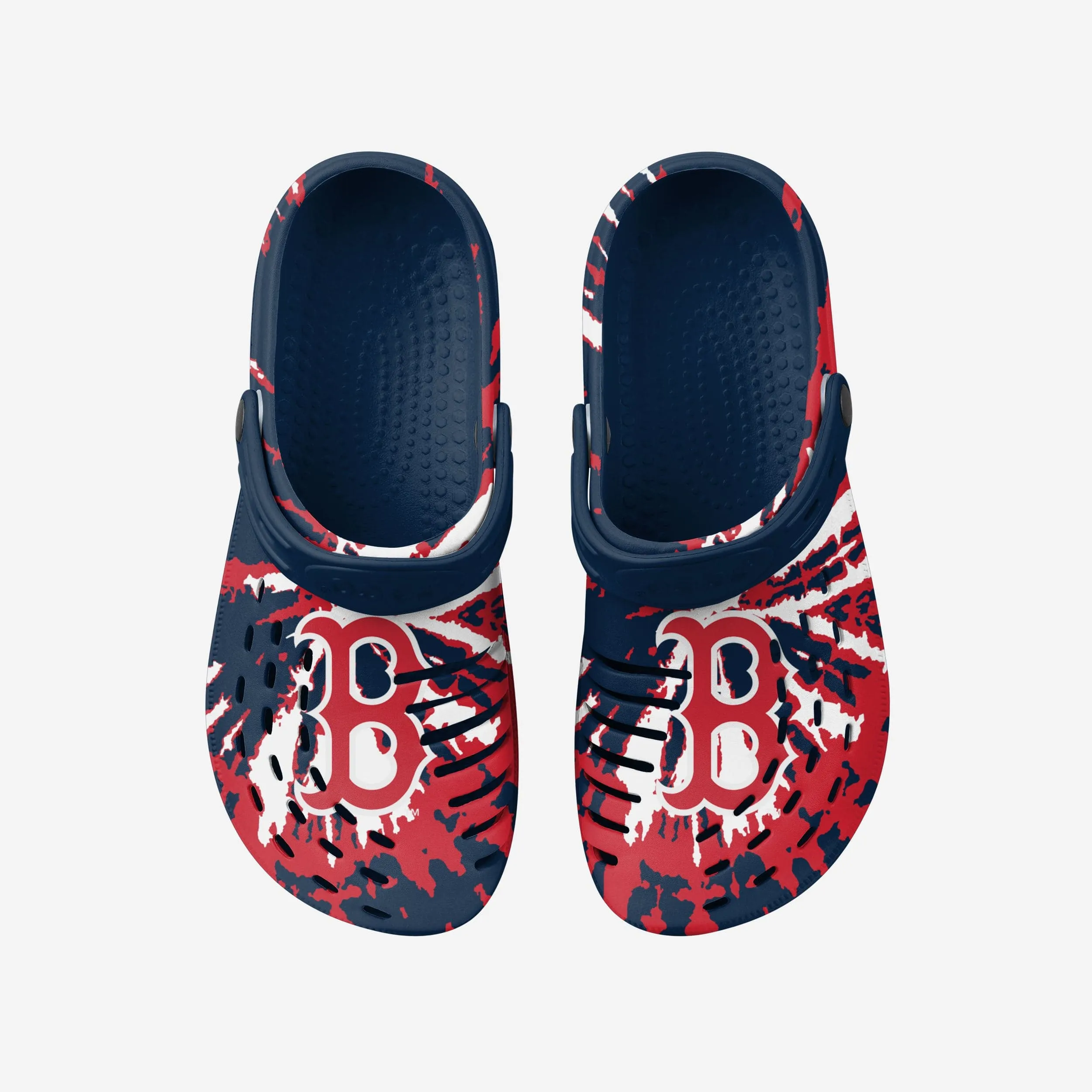 Boston Red Sox Tie-Dye Clog With Strap