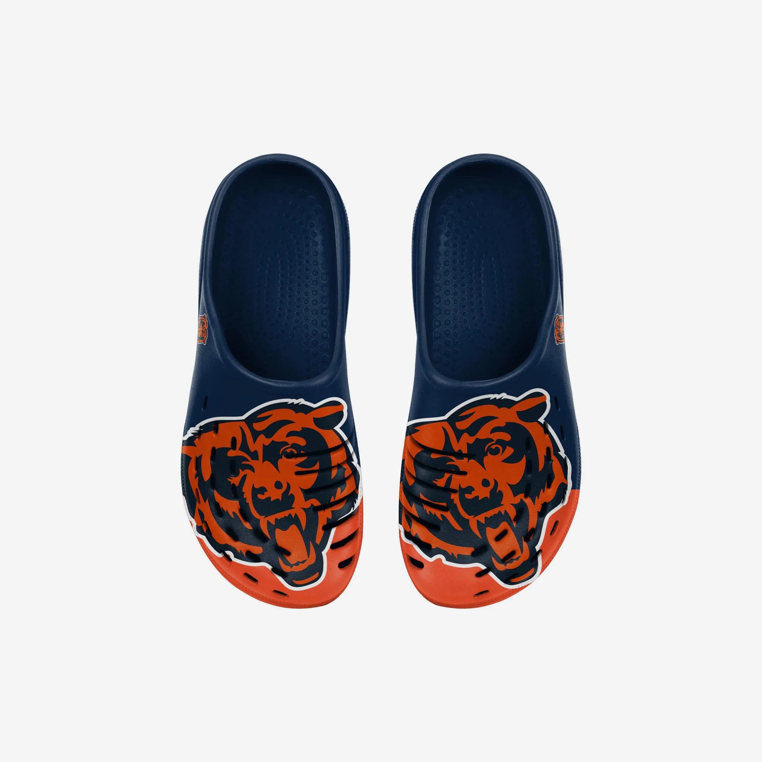 Chicago Bears Youth Colorblock Big Logo Clog