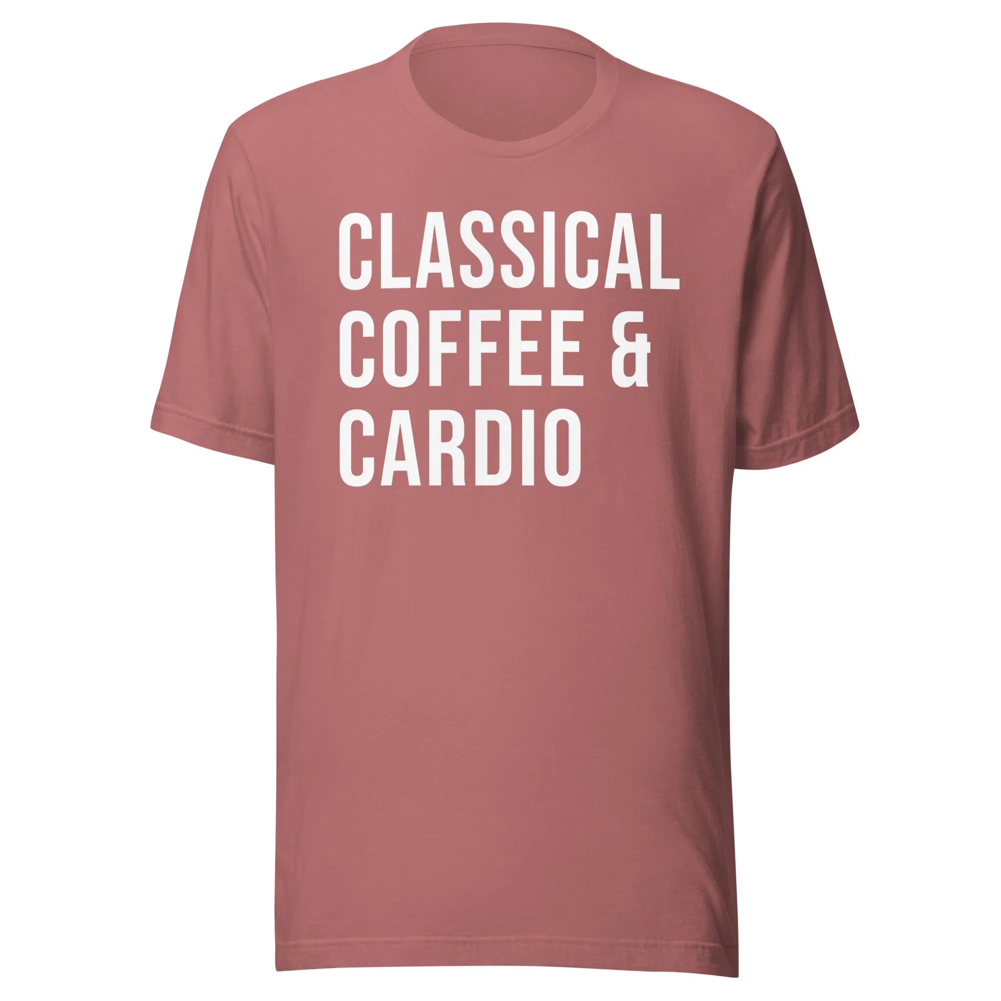 Classical Coffee and Cardio Gym Shirt