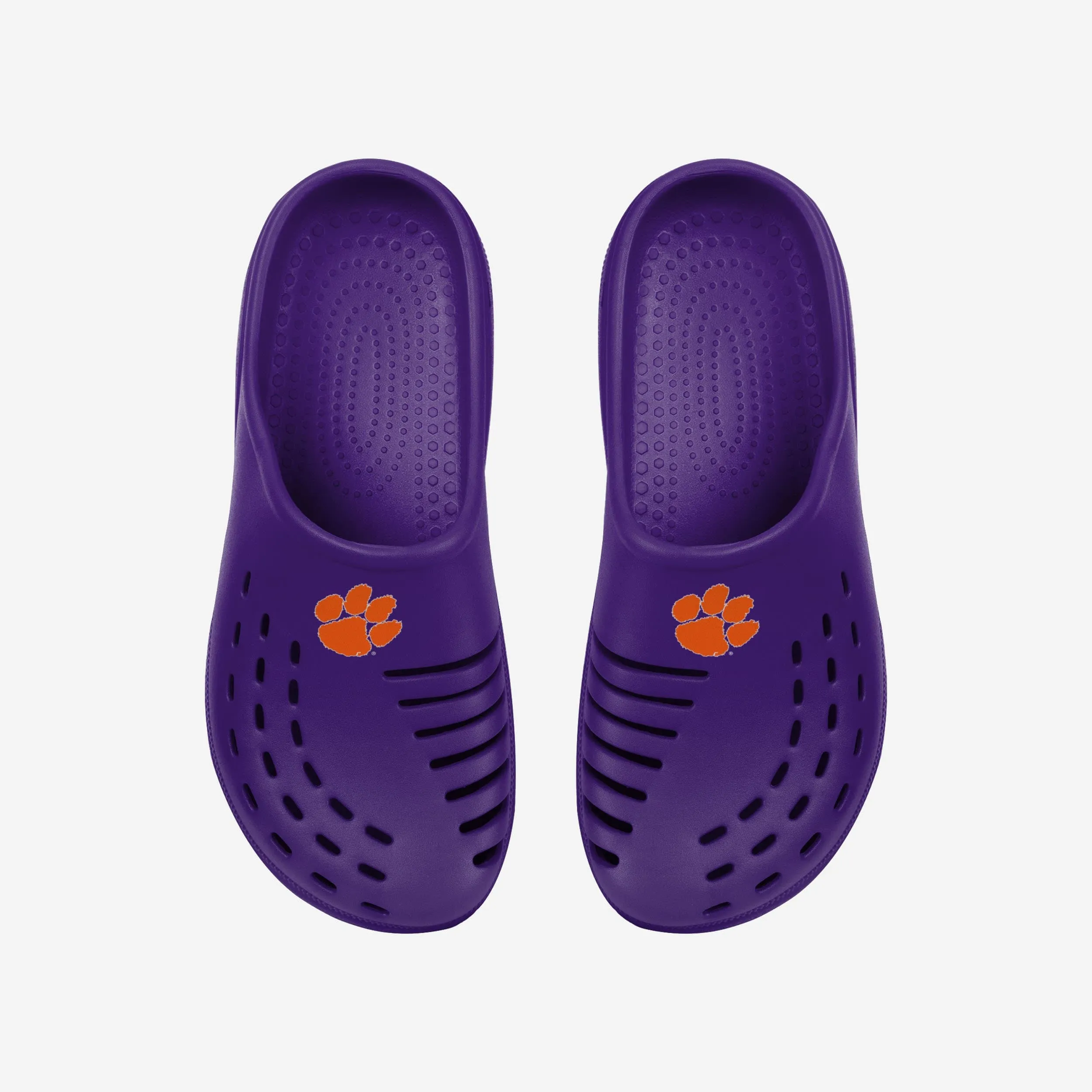 Clemson Tigers Womens Solid Clog