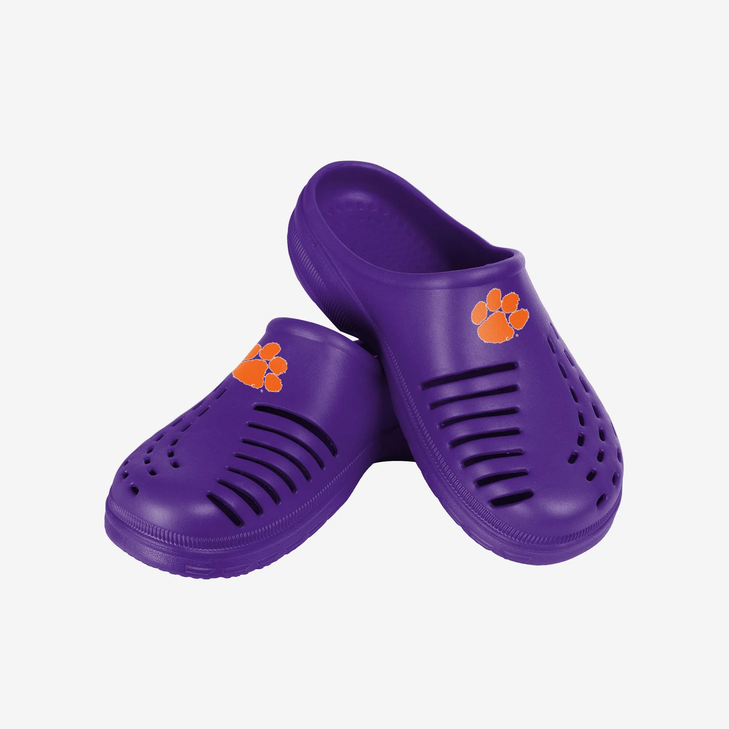 Clemson Tigers Womens Solid Clog