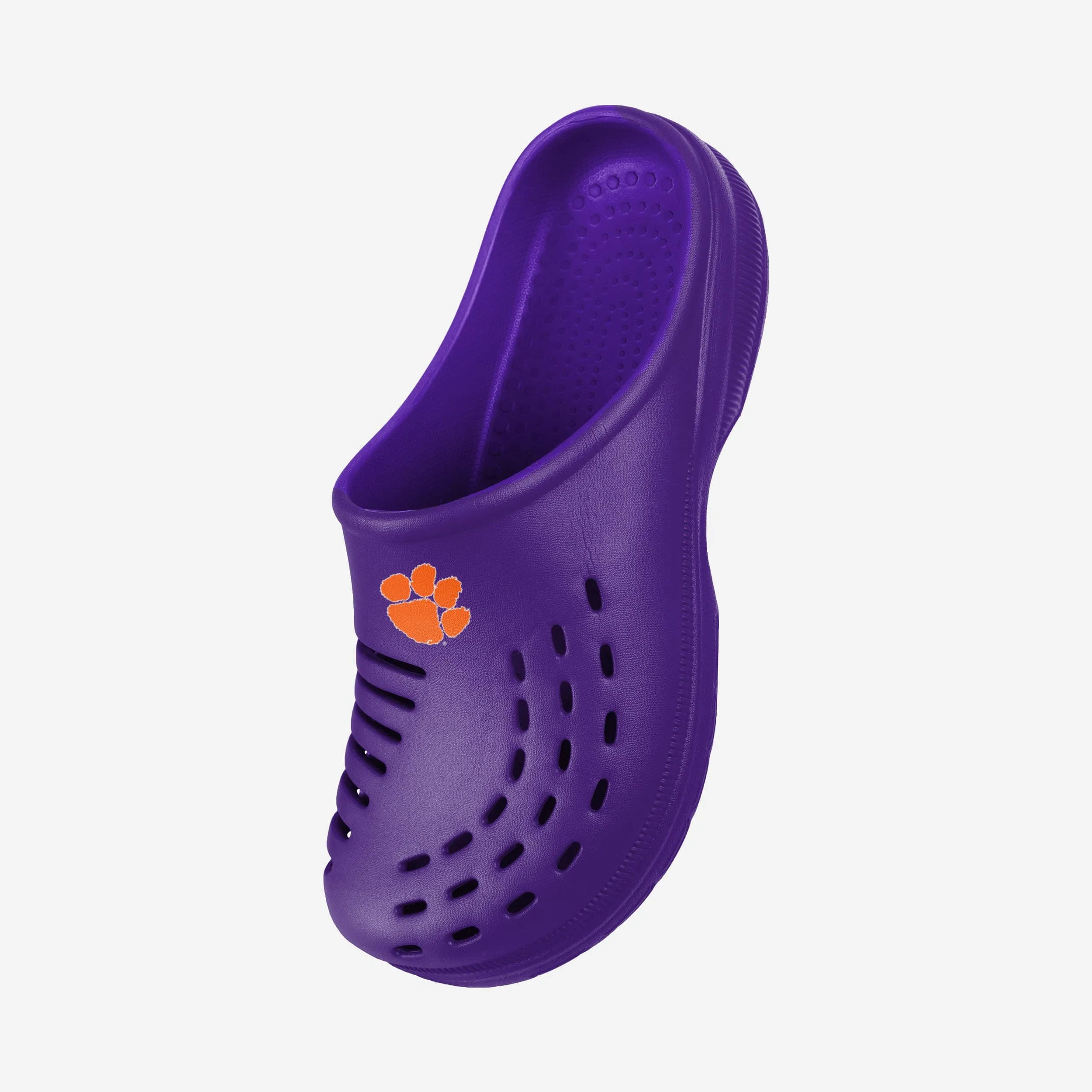 Clemson Tigers Womens Solid Clog