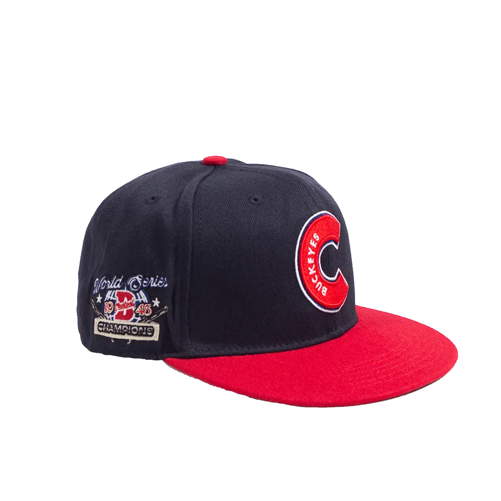 CLEVELAND BUCKEYES WORLD SERIES FITTED HAT