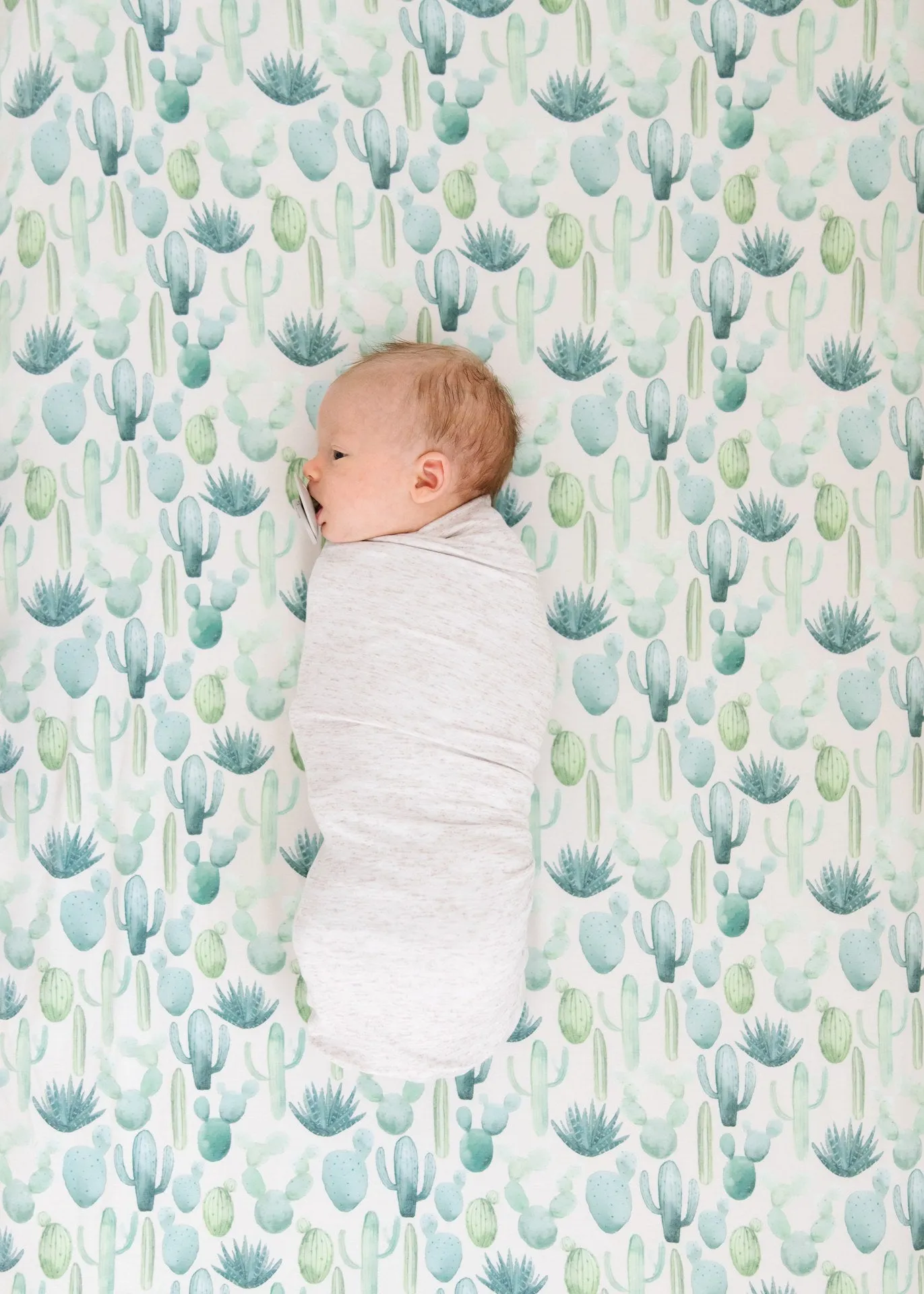 Copper Pearl Desert Fitted Crib Sheet