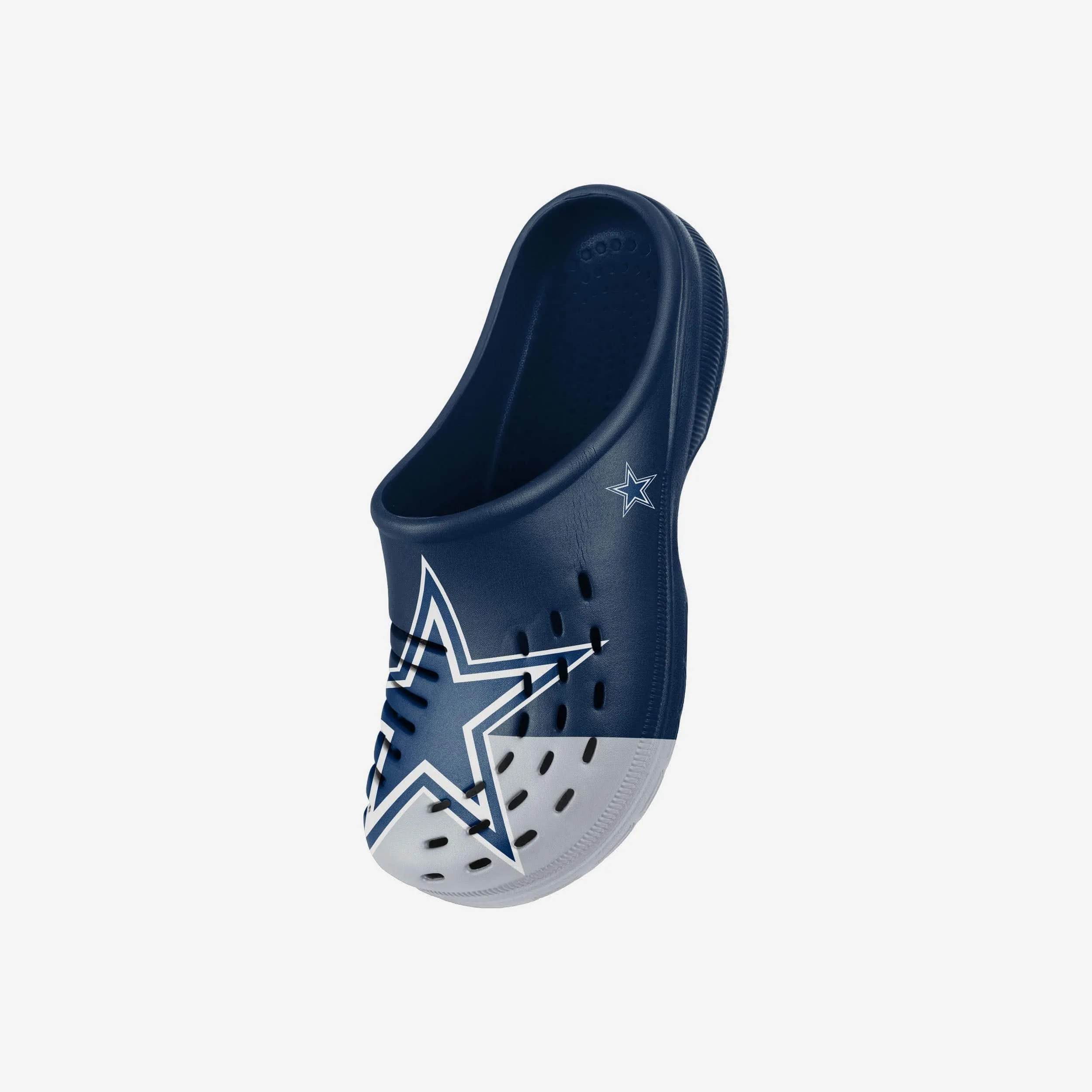 Dallas Cowboys Youth Colorblock Big Logo Clog