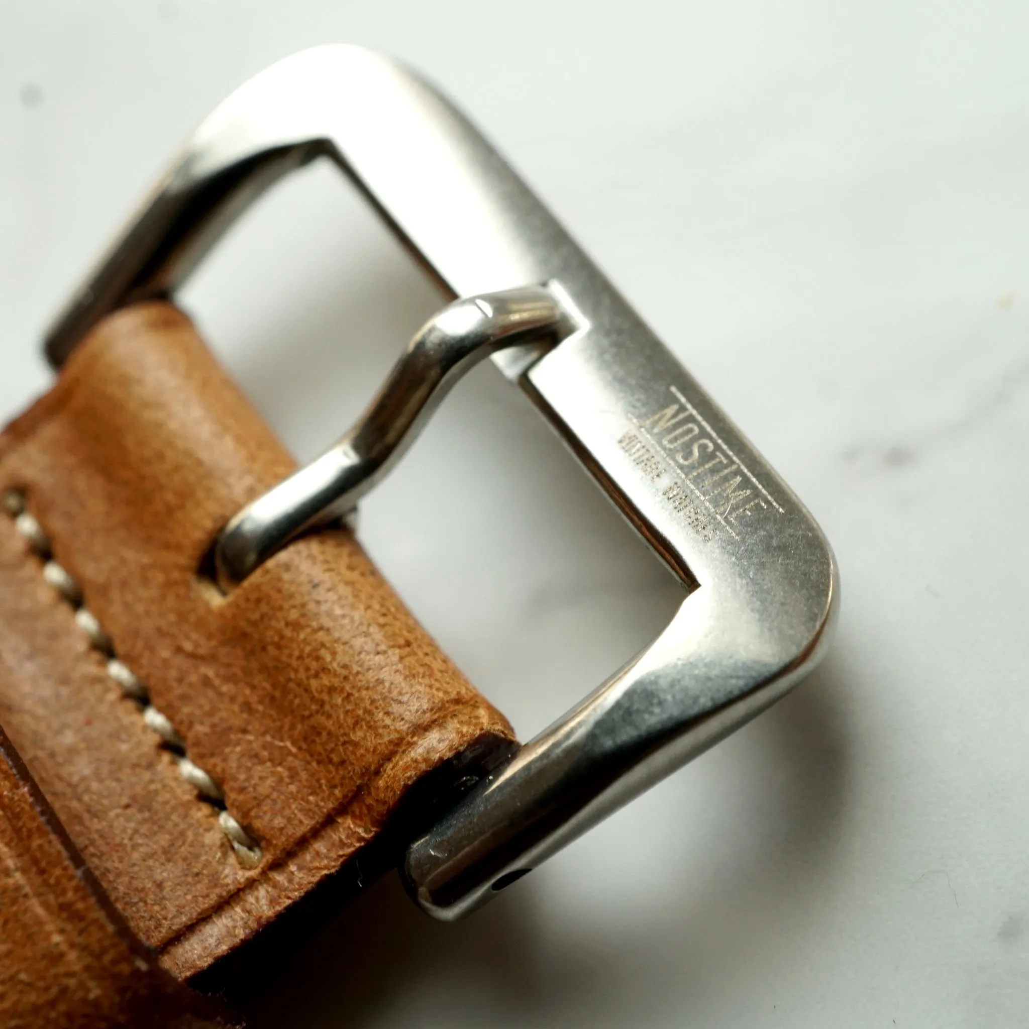 DARK TAUPE NOVONAPPA SMOOTH CALF STANDARD STRAP