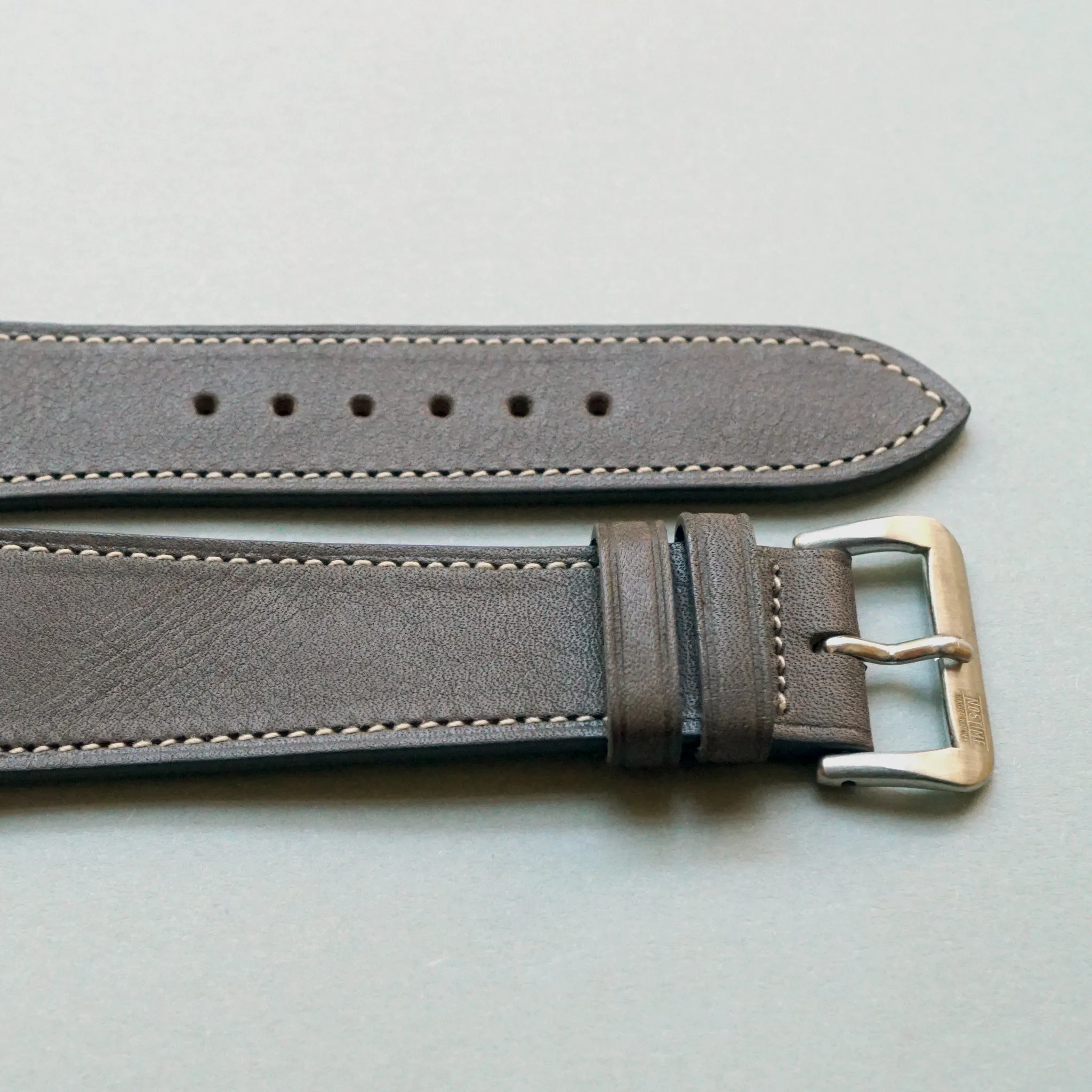 DARK TAUPE NOVONAPPA SMOOTH CALF STANDARD STRAP