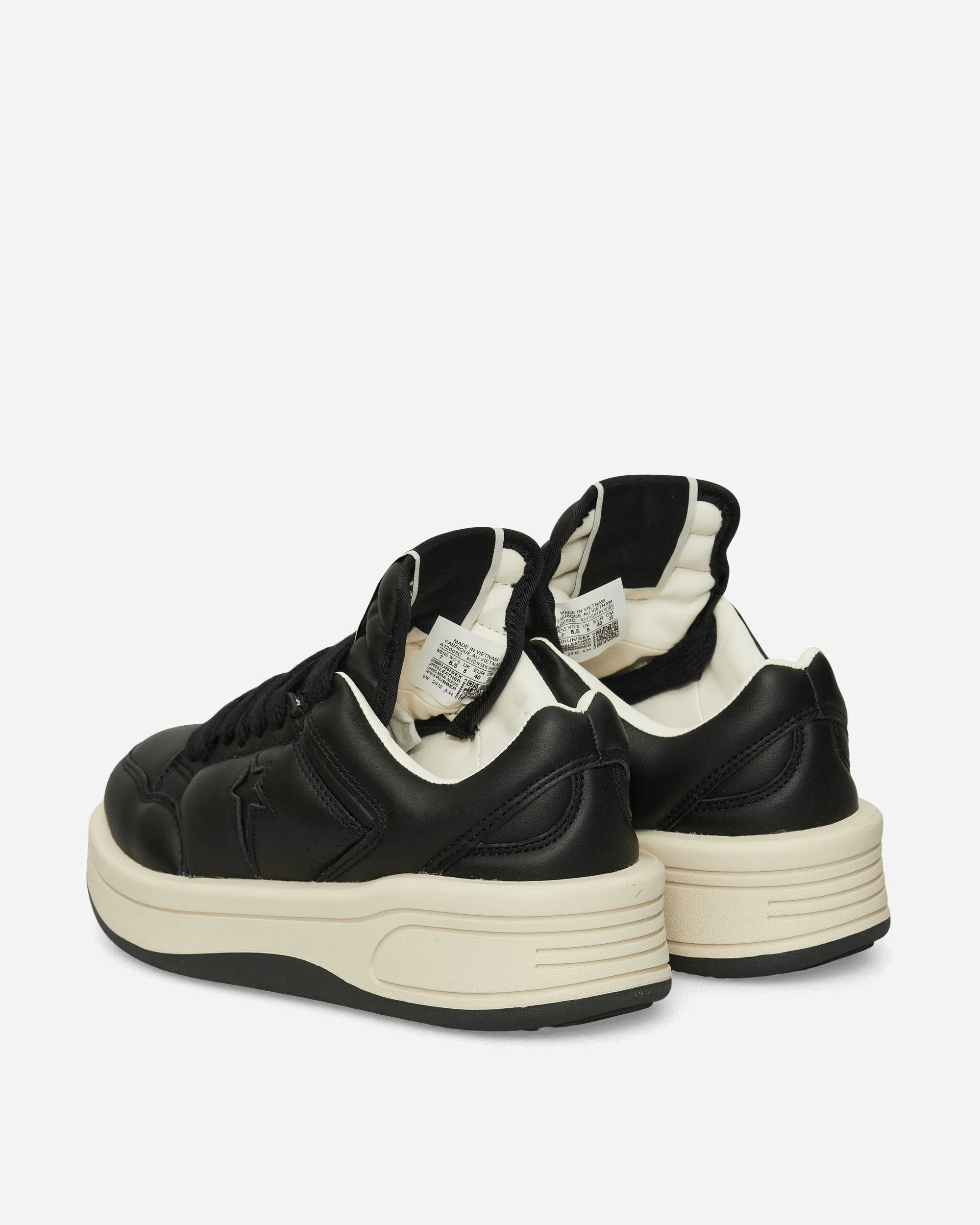 DRKSHDW TURBOWPN Low Sneakers Black