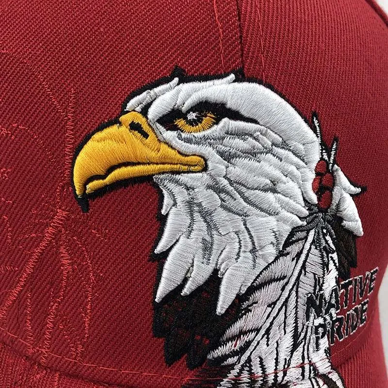 Eagle Embroidery Baseball Cap