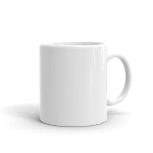Enneagram 4 White glossy mug