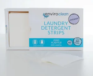 Enviroclean Laundry Detergent Strips Lavender - 60 Strips