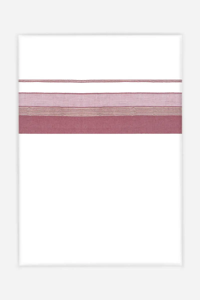 Fahadh Imran - Soft Red Smooth Cotton Double Layered Dhoti With Fancy Borders | Uathayam