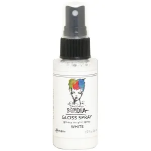 Glossy Acrylic Spray White