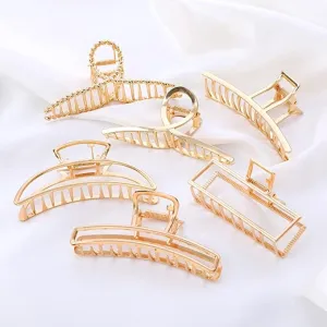 Golden Hour Metal Hair Clip-Variants