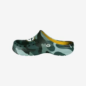 Green Bay Packers Tonal Camo Clog