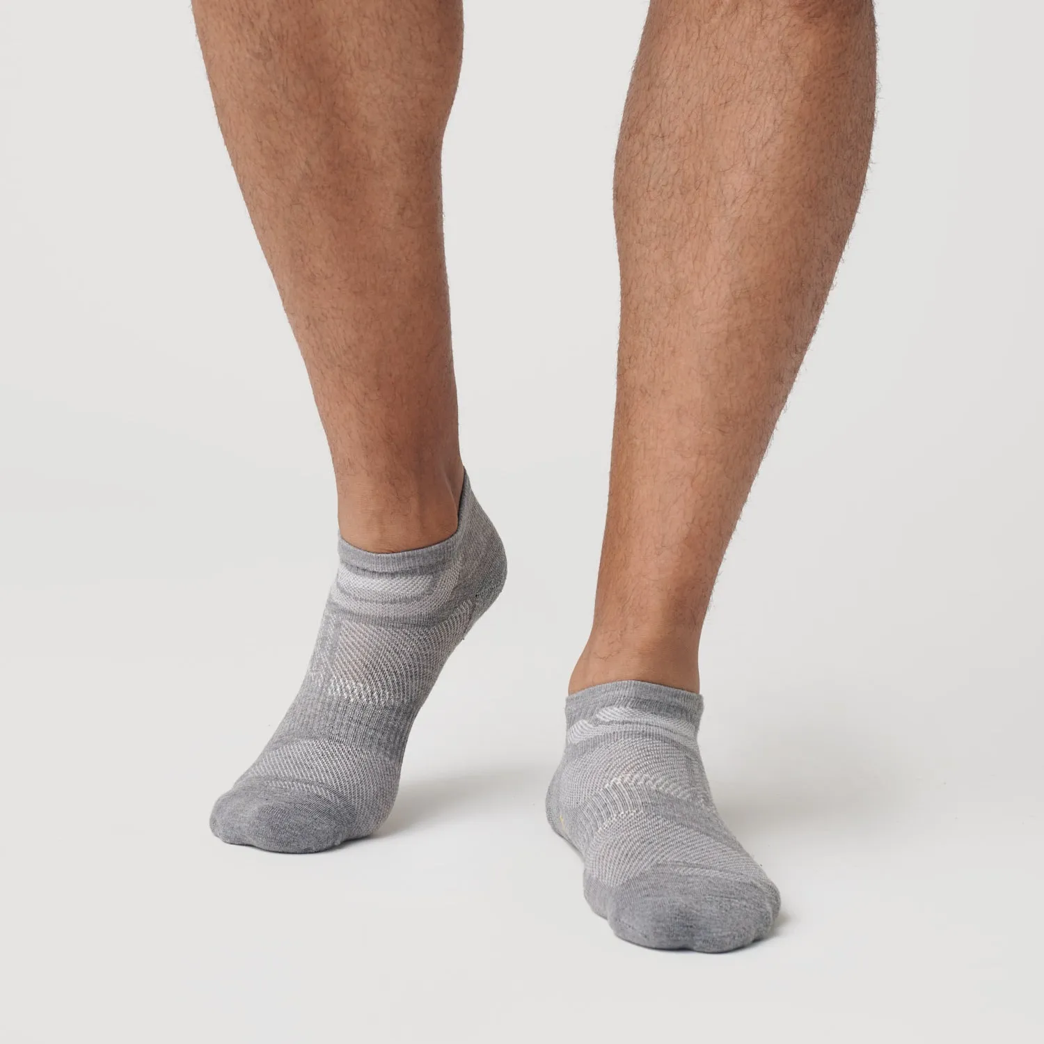 Heather Gray Ankle Socks 6-Pack