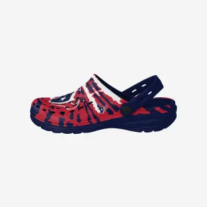 Houston Texans Tie-Dye Clog With Strap