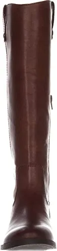 INC International Concepts Womens Fawne Leather Closed Toe, Cognac, Size 5.5
