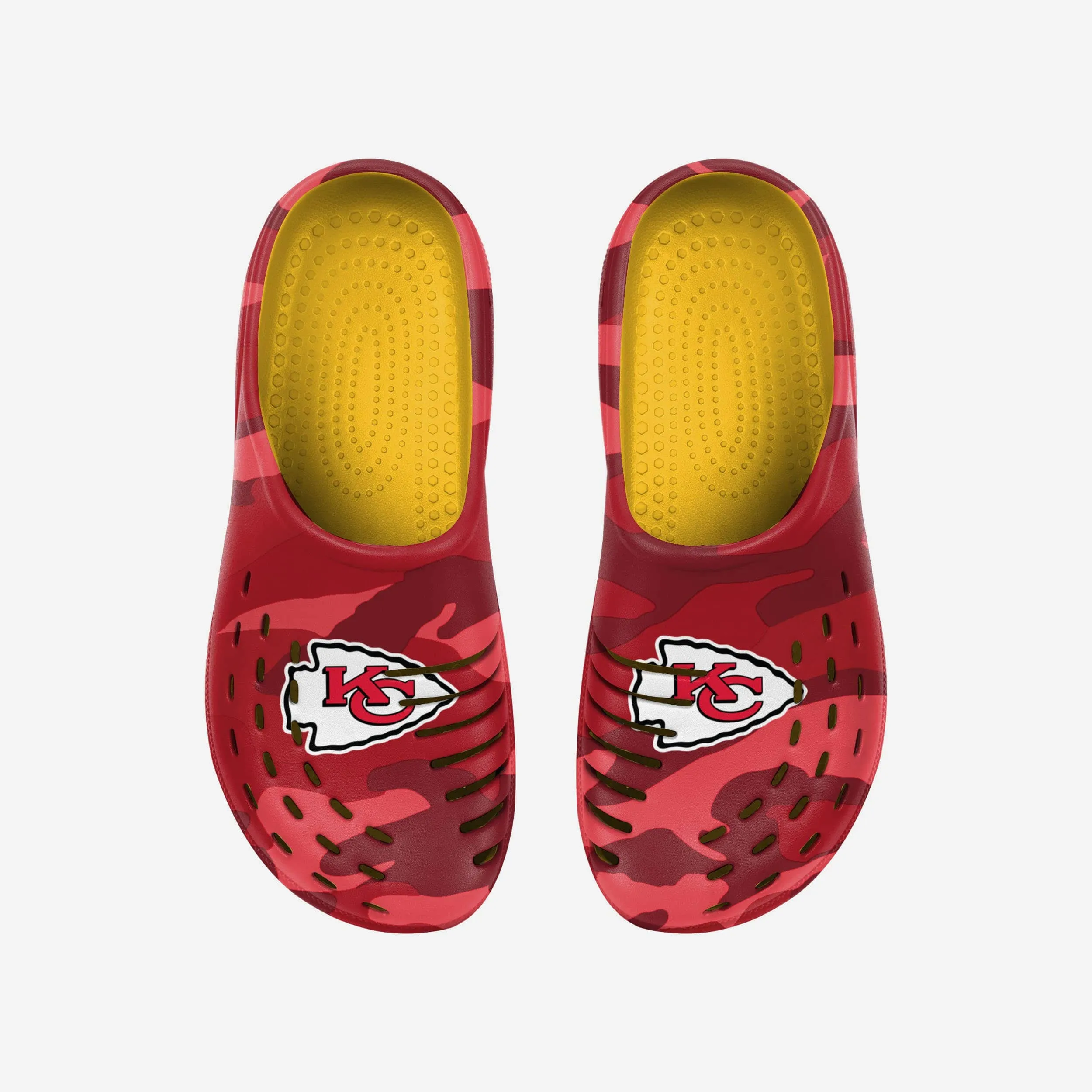 Kansas City Chiefs Original Tonal Camo Clog