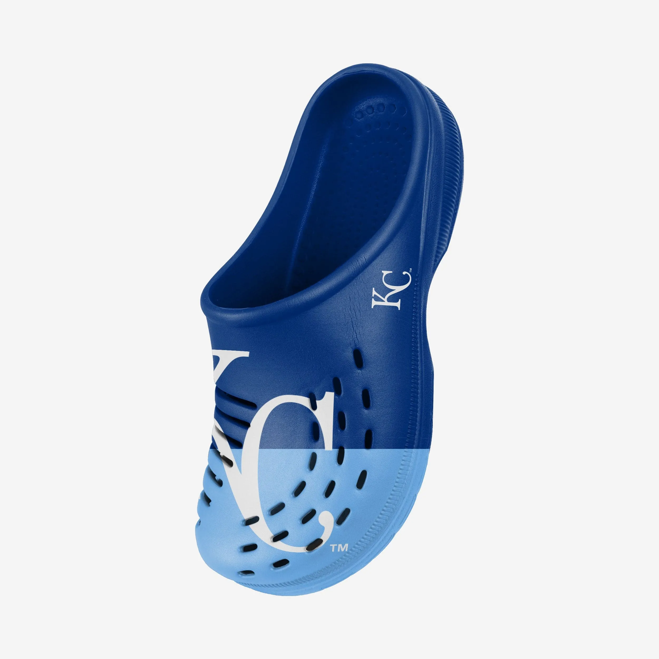 Kansas City Royals Mens Colorblock Big Logo Clog
