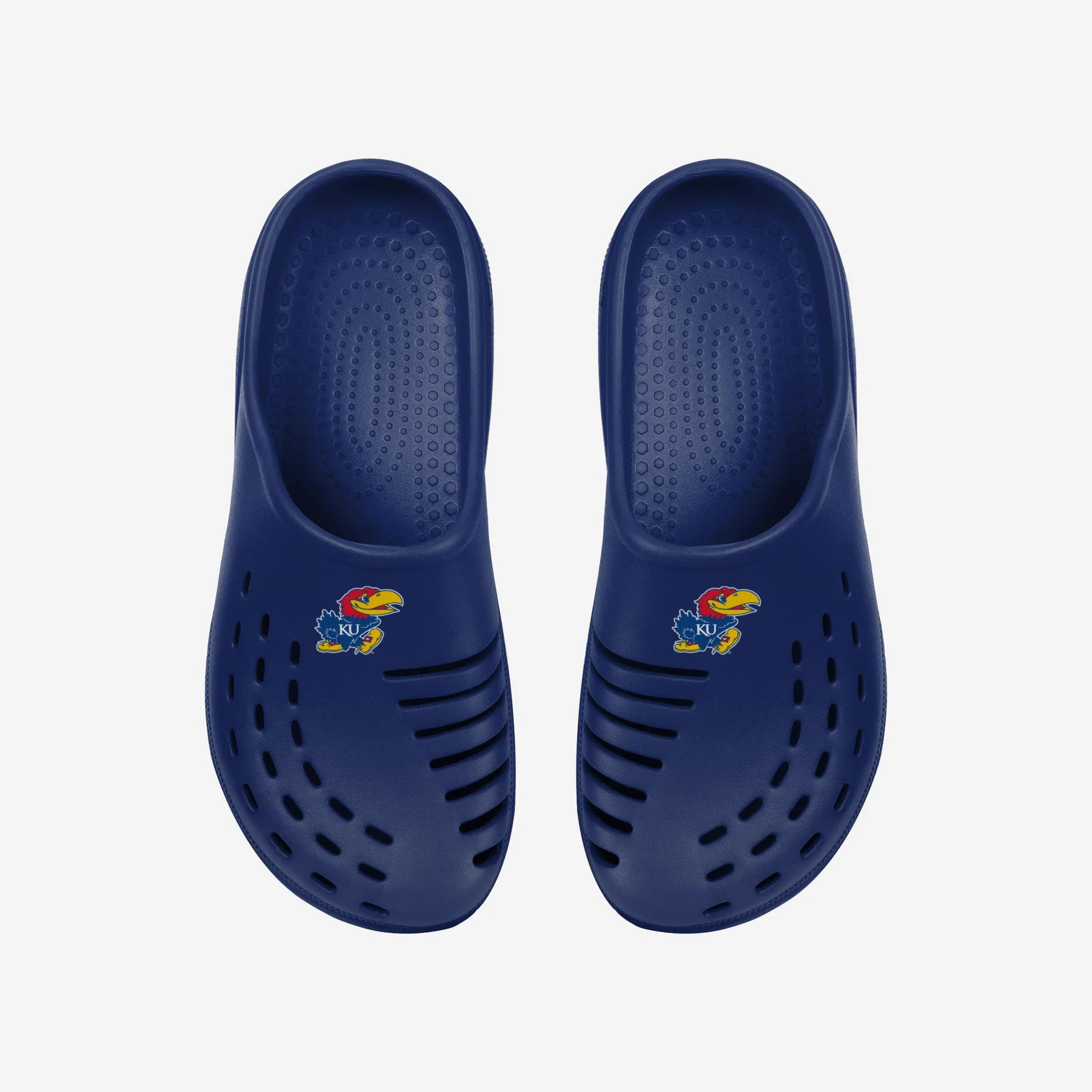 Kansas Jayhawks Womens Solid Clog