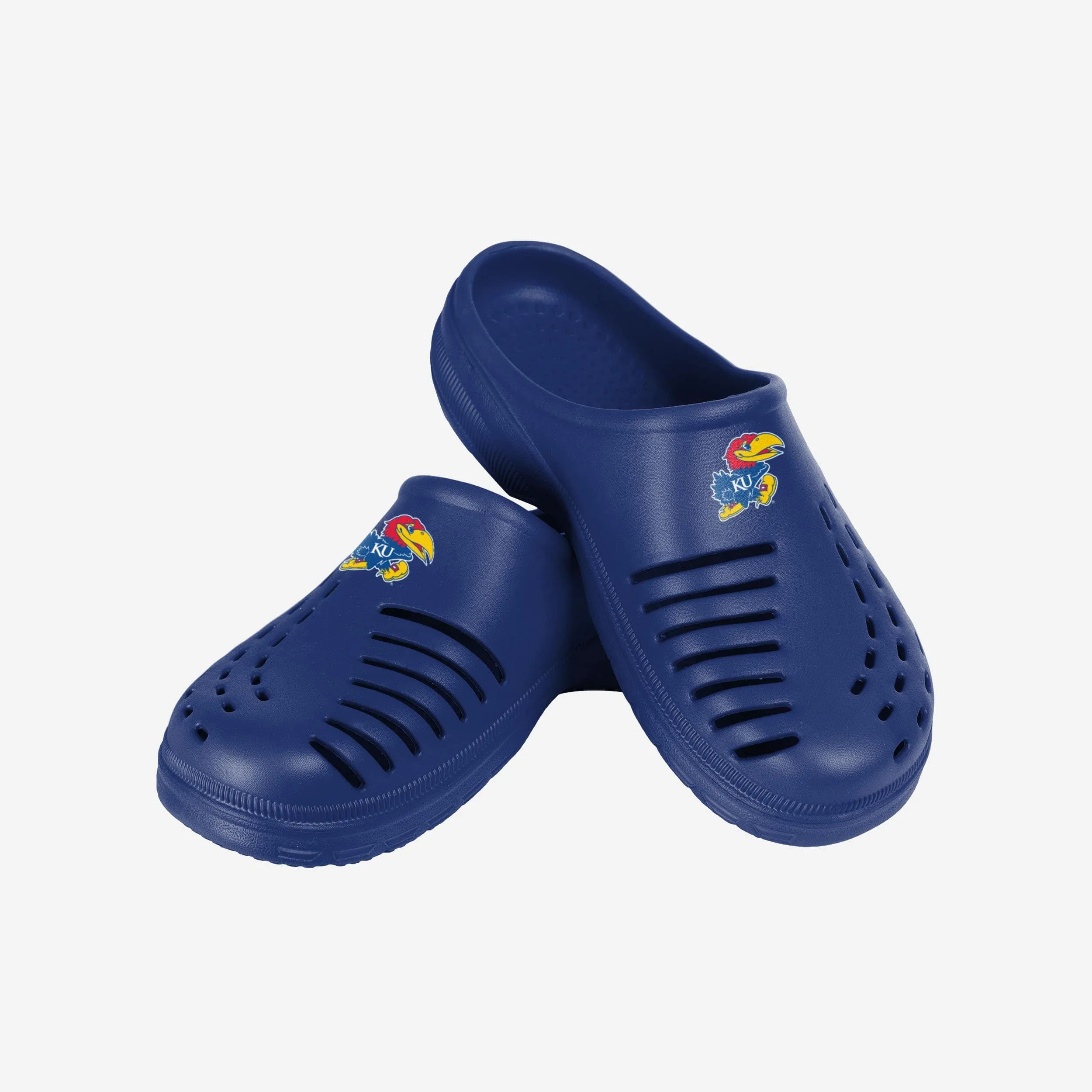 Kansas Jayhawks Womens Solid Clog