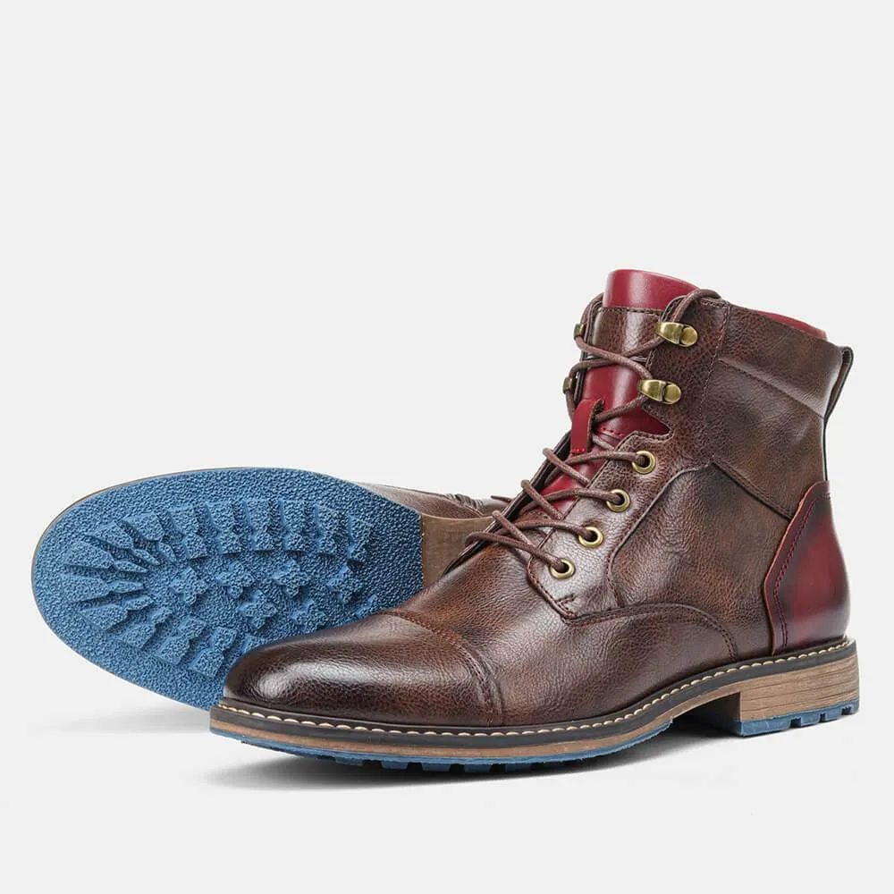 KRISTIAN | HANDCRAFTED PREMIUM LEATHER OXFORD BOOTS