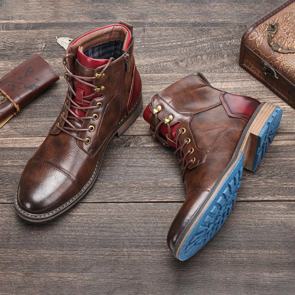 KRISTIAN | HANDCRAFTED PREMIUM LEATHER OXFORD BOOTS