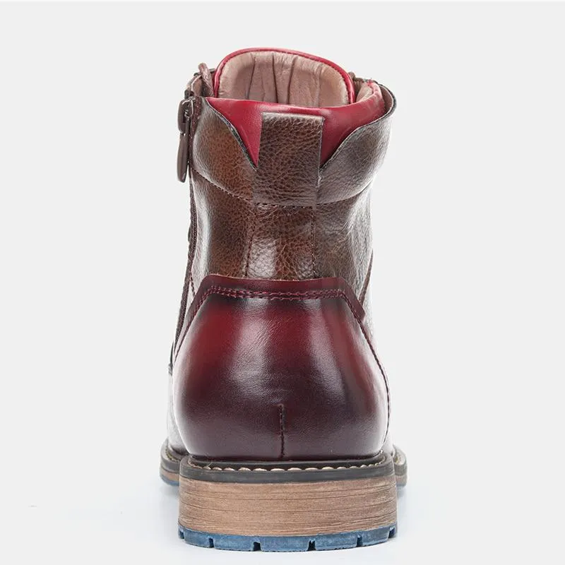 KRISTIAN | HANDCRAFTED PREMIUM LEATHER OXFORD BOOTS