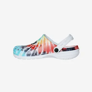 Las Vegas Raiders Womens Tie-Dye Clog With Strap