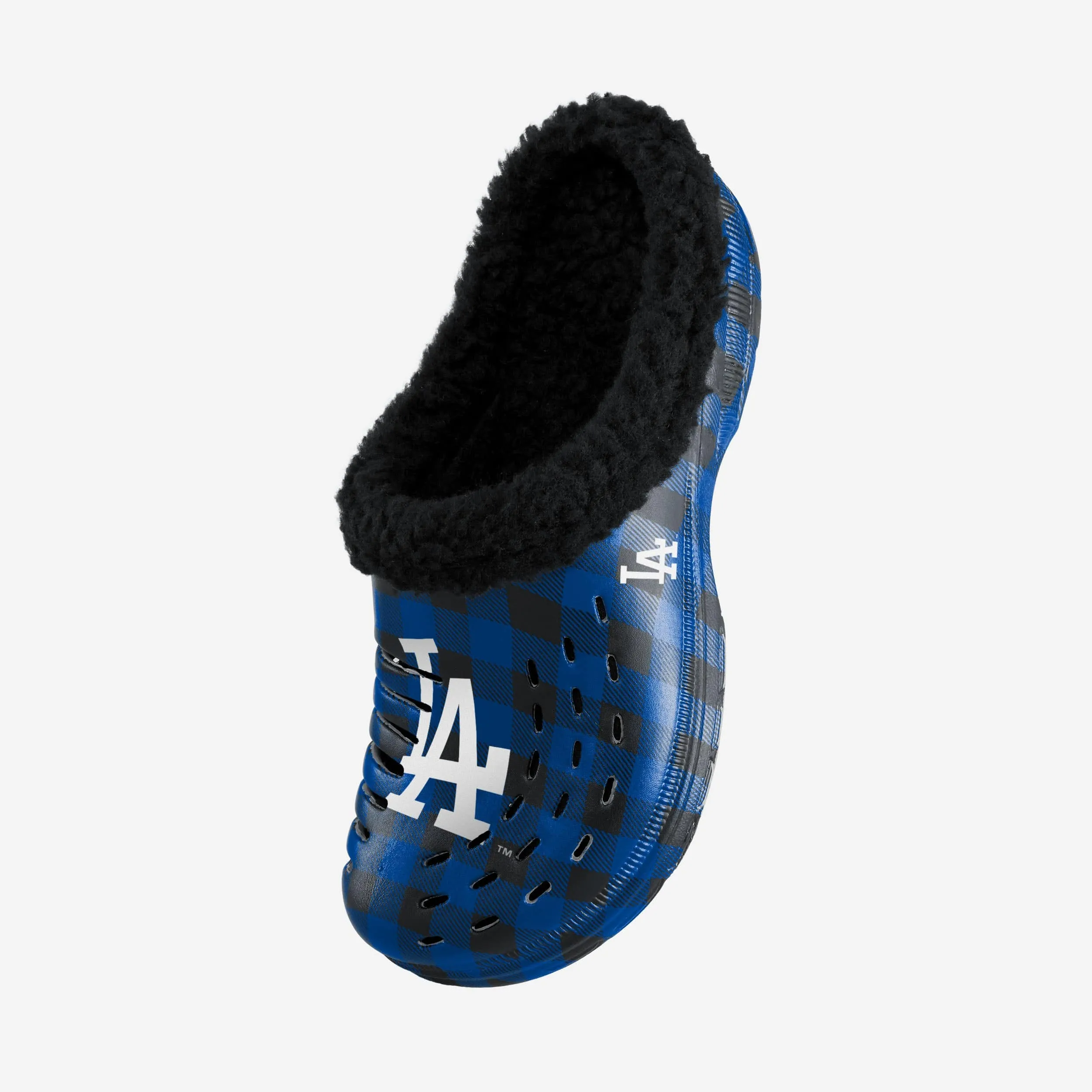 Los Angeles Dodgers Sherpa Lined Buffalo Check Clog