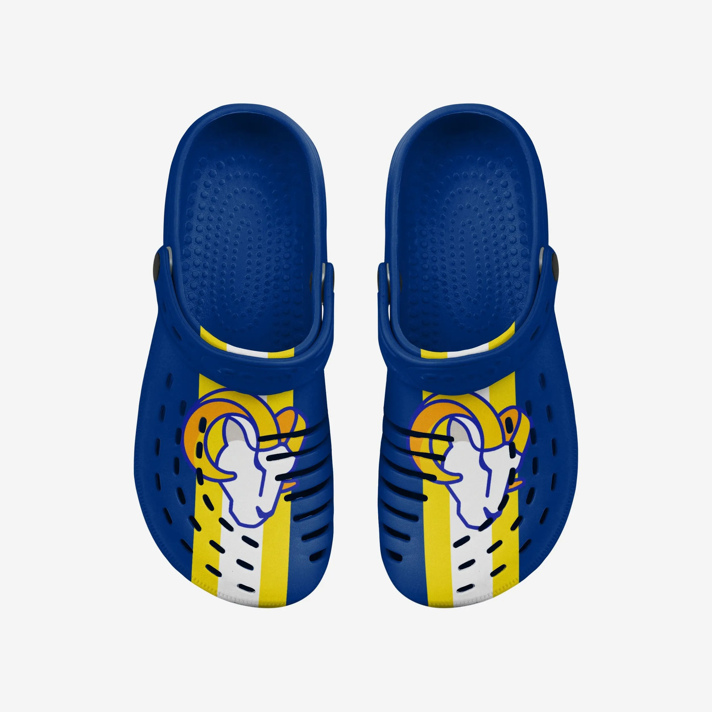Los Angeles Rams Team Stripe Clog With Strap